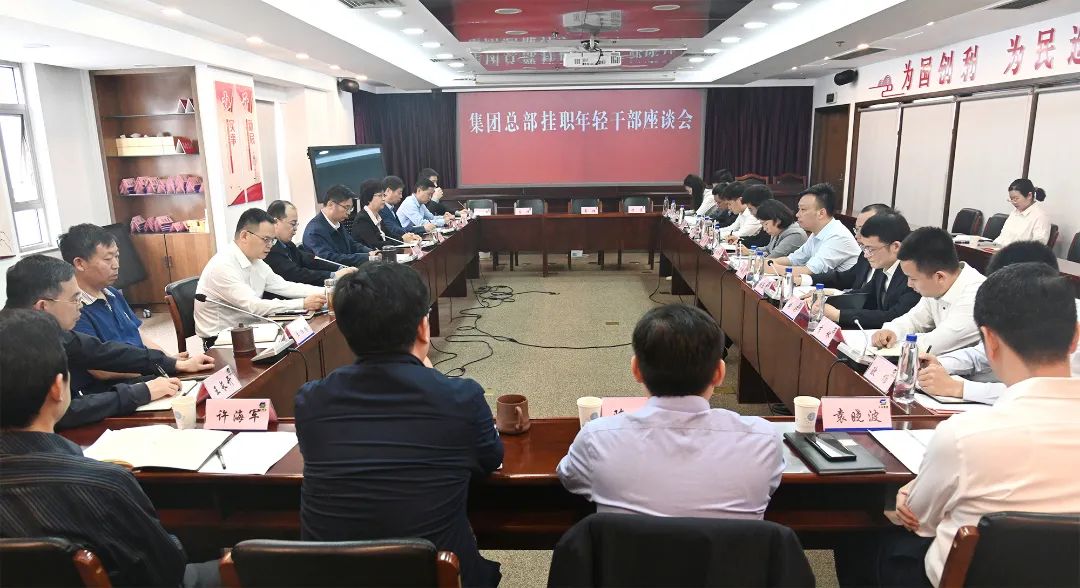 汲取力量茁壯成長 勇挑重?fù)?dān)不負(fù)韶華——蘇鹽集團(tuán)黨委召開總部掛職年輕干部座談會(huì) 汲取力量茁壯成長 勇挑重?fù)?dān)不負(fù)韶華——蘇鹽集團(tuán)黨委召開總部掛職年輕干部座談會(huì)