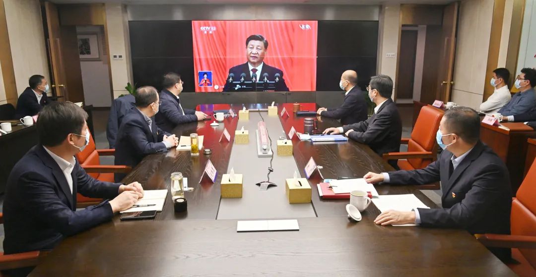 蘇鹽集團黨委認(rèn)真組織收聽收看黨的二十大開幕盛況 蘇鹽集團黨委認(rèn)真組織收聽收看黨的二十大開幕盛況