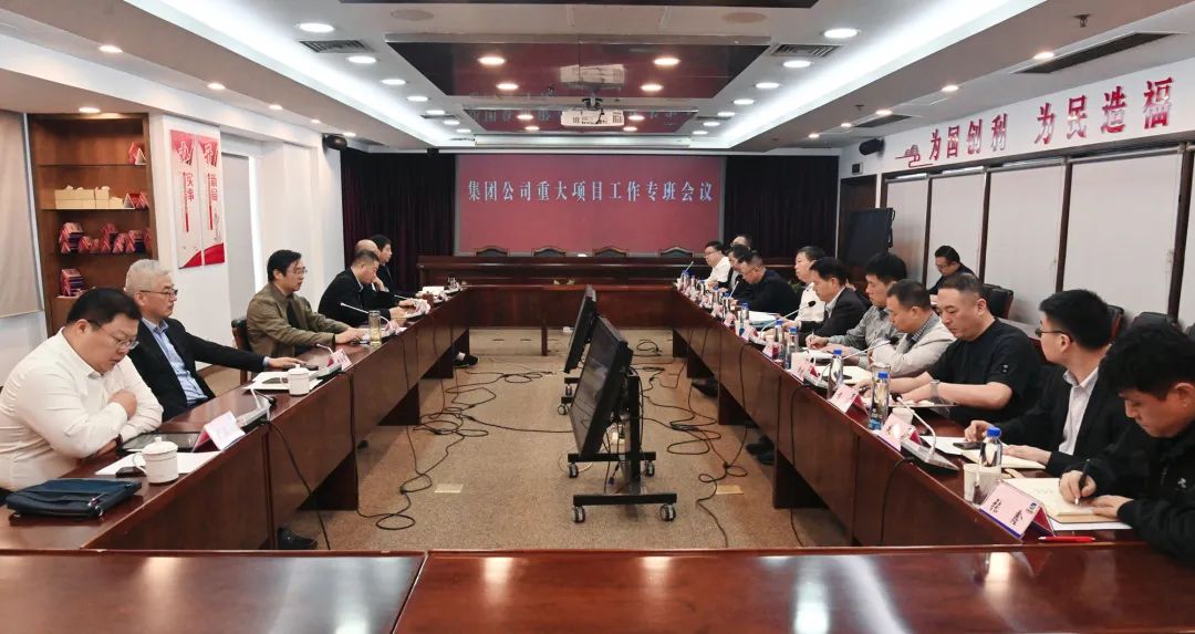 蘇鹽集團召開重大項目工作專班會議 蘇鹽集團召開重大項目工作專班會議
